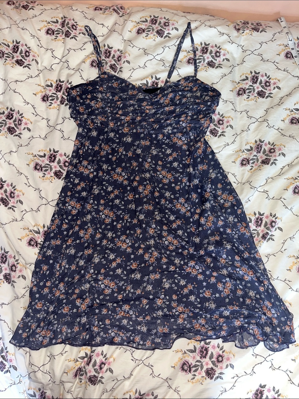 Floral Knee Length Dress